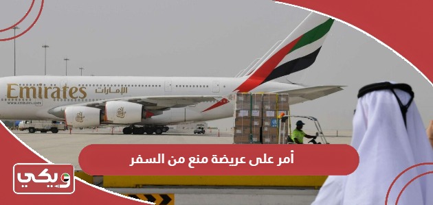 صيغ ونماذج أمر على عريضة منع من السفر في الإمارات