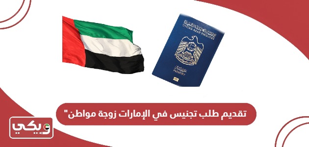 خطوات تقديم طلب تجنيس في الإمارات زوجة مواطن