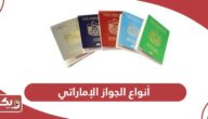 أنواع الجواز الإماراتي ومميزات كل نوع