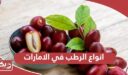 ما هي انواع الرطب في الامارات